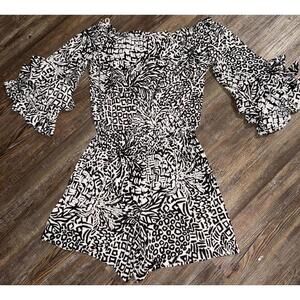 Lilly‎ Pulitzer Preppy Designer Classic Lula Ruffle Romper Small